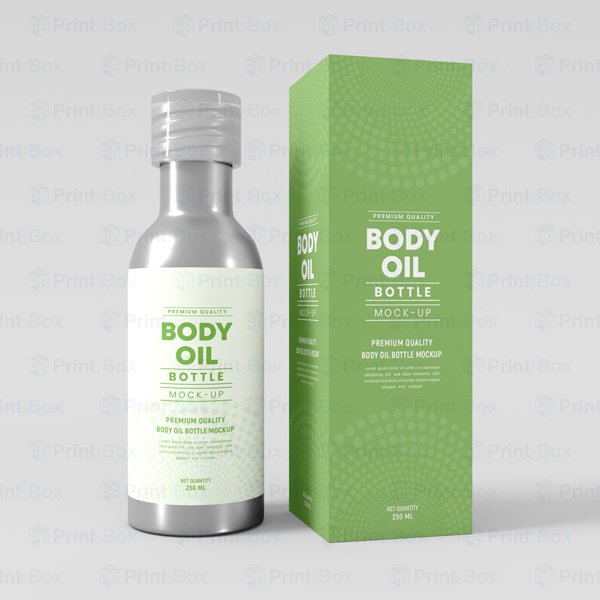 Custom Body Oil Boxes