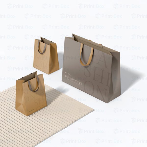 Custom Ribbon Paper Bag