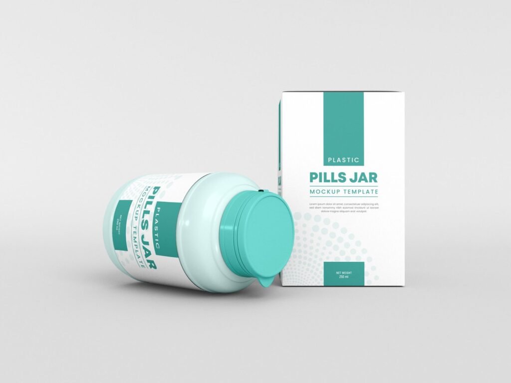 Custom Pill Jar Boxes