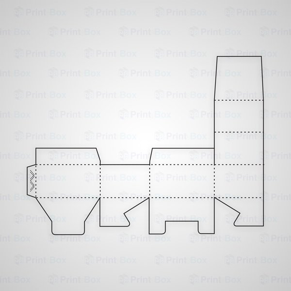 1-2-3 Bottom Display Lid Box