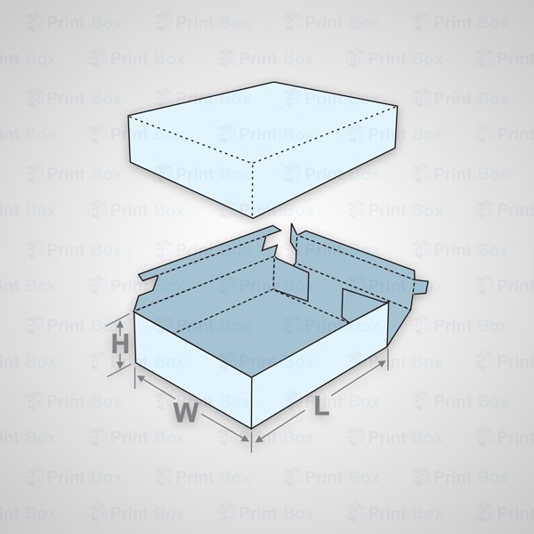 Custom Double Walled Tray & Lid Boxes