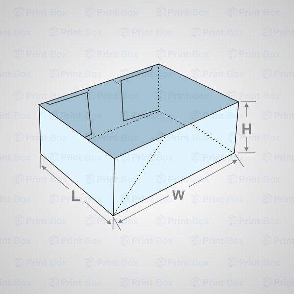 Custom Four Corner Pasted Trays