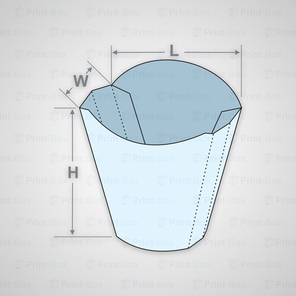 Custom French Fries Holder