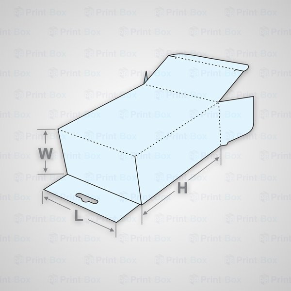 Custom Five Panel Hanger Tuck End Boxes