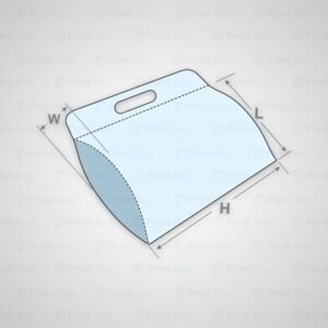 Custom Pillow Boxes with Handle