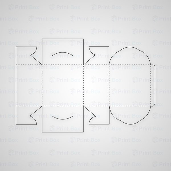 Custom Self-Lock Cake Boxes SLCB-3