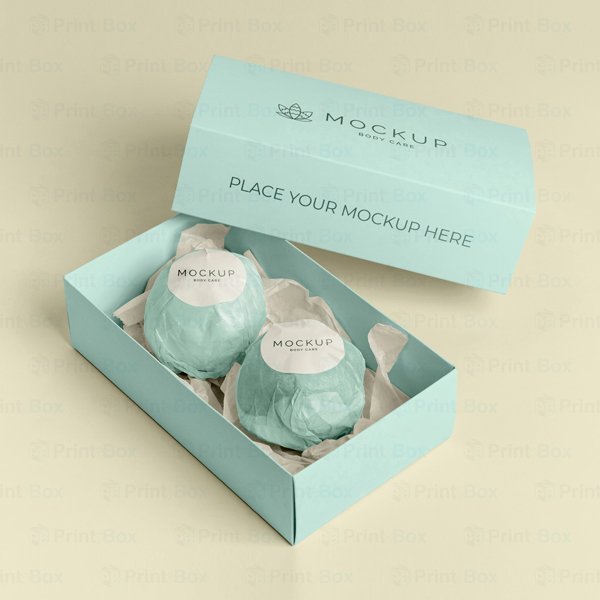 Custom Bath Bomb Boxes