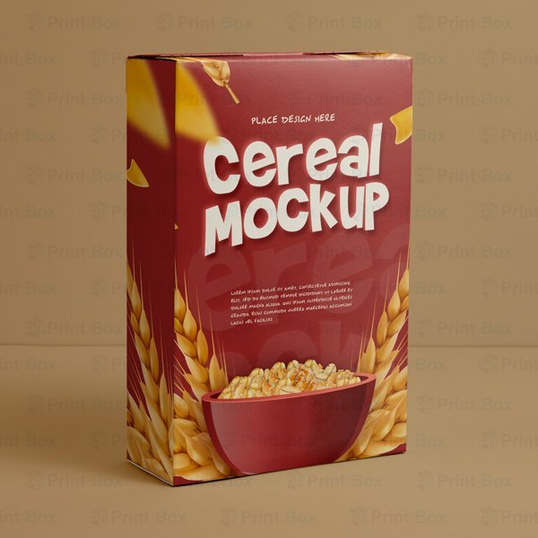 Custom Cereal Boxes