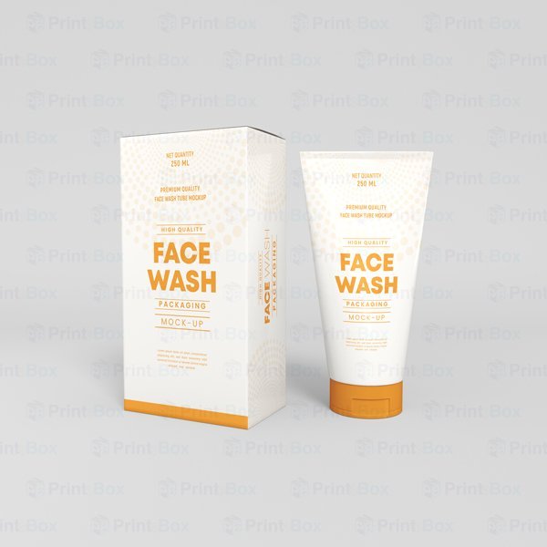 Custom Face Wash Boxes