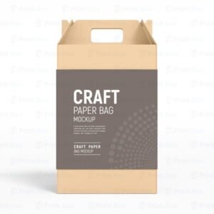 Custom Gable Kraft Bags