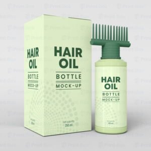 Custom Hair Oil Boxes