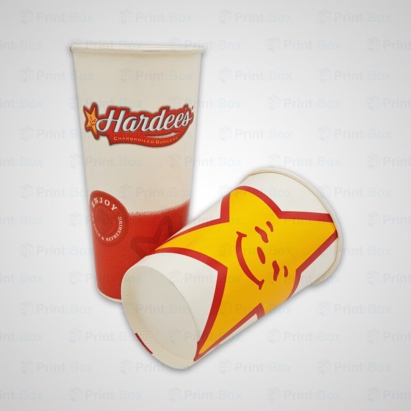 Custom Hardees Cups