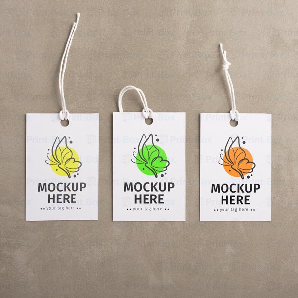 Custom Rectangular Tag Printnbox usa