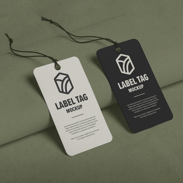 Custom Round Edged Tag