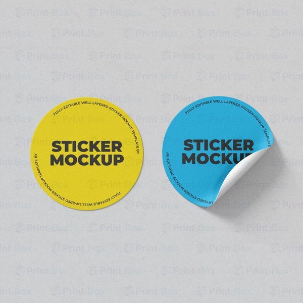 cheap round stickers