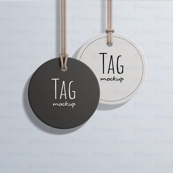 Custom Round Tag