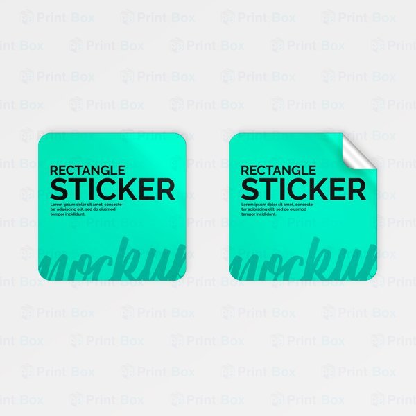 Custom Square Sticker